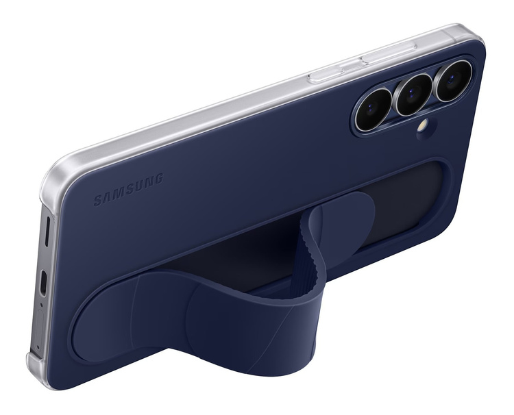Etui Samsung Standing Grip do Galaxy S25 FE Ciemnoniebieski EF-GS731CNEGWW