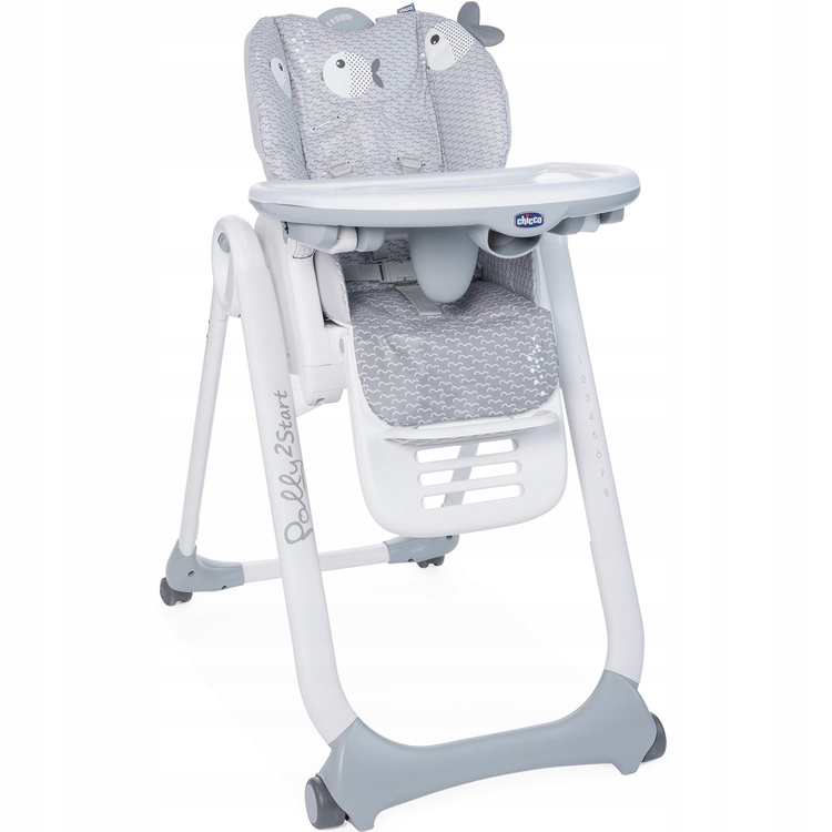 Chicco Polly 2 Start 4 Koła Krzesełko Do Karmienia