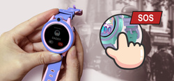 Smartwatch Dla Dzieci Bemi Linko2 Fioletowy /OUTLET