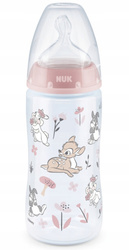 NUK butelka FC+ Disney BAMBI 300ml. smoczek 6-18m