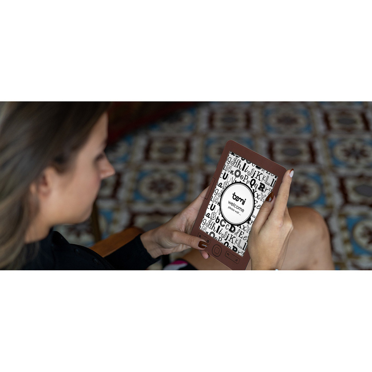 Czytnik do e-booków BEMI Cognita+ Brązowy 4GB 6 Cali 1800mAh E-INK Carta /OUTLET