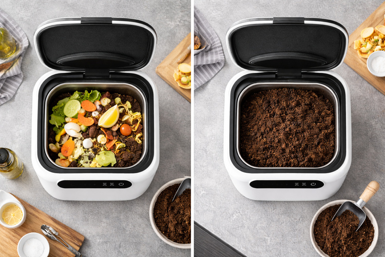 Inoly IHC01 Elektroniczny Kompostownik Domowy 570W 3L Filtr Węglowy Deodor