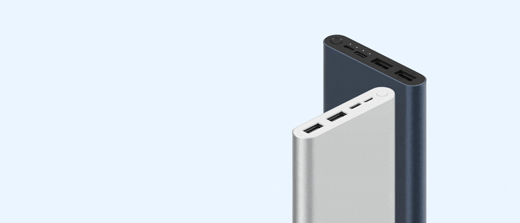 Powerbank Xiaomi Mi Powerbank 3 10000mAh 18W FC 2 USB-A 1 Micro USB 1 USB-C /OUTLET