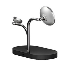 Ładowarka Indukcyjna 3 W 1 Samsung Magnetic & Wireless Charging 15W GP-PWU024WIABW Czarny /OUTLET