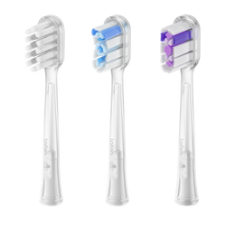 Laifen Szczoteczka do Zębów Soniczna Wave ABS Różowa Głowki 3 szt. Aplikacja Gift Box