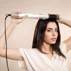 Cecotec Suszarko-lokówka CeramicCare AirGlam 8in1 Champagne /OUTLET