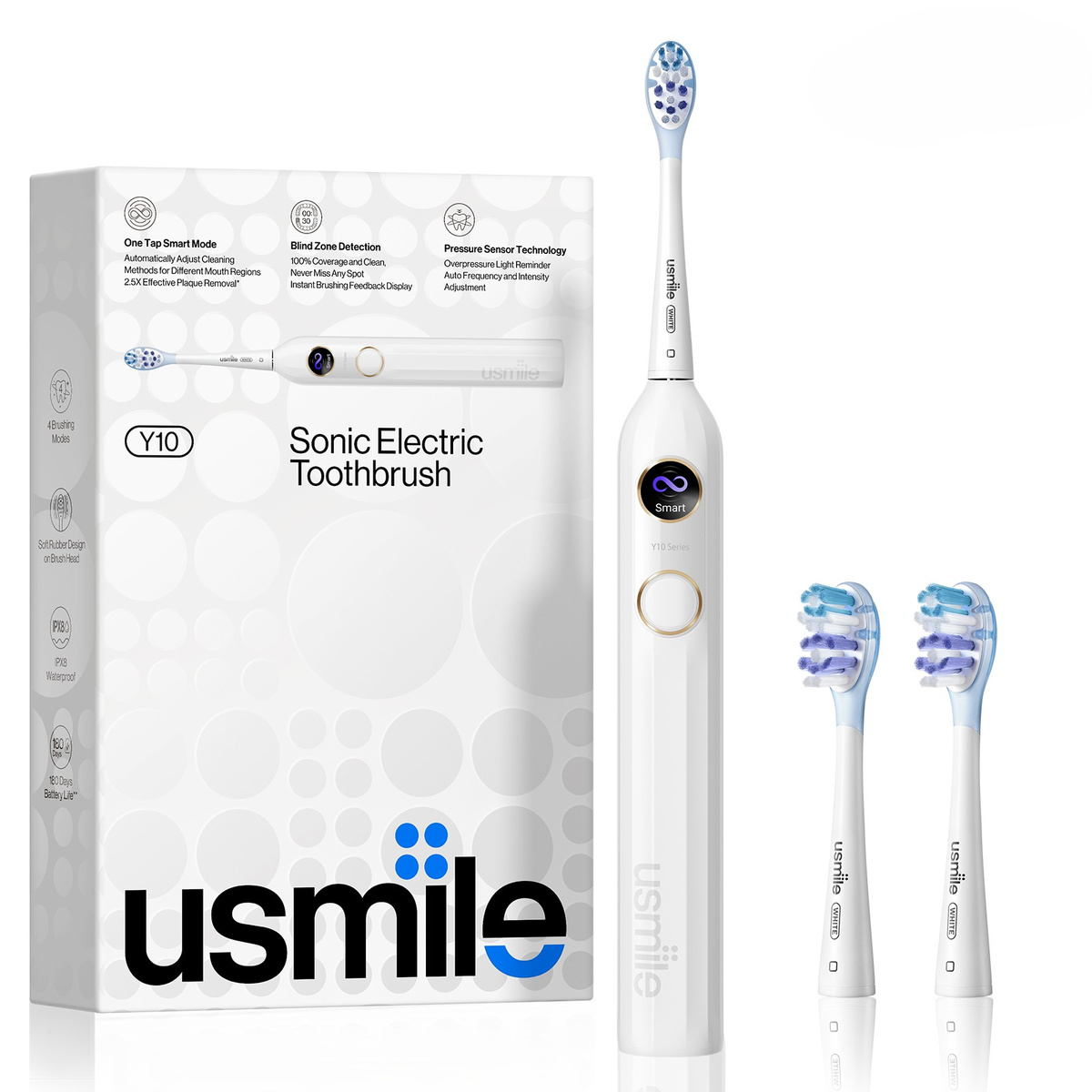 Usmile Y10 White Szczoteczka soniczna + 2 końcówki pol_pl_Usmile-Y10-White-Szczoteczka-soniczna-2-koncowki-17000_2