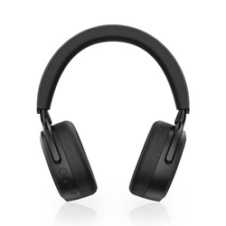 Niceboy Słuchawki Nauszne  Sora Onyx Black Czarne AUX AAC IPX4 BT 5.3 USBC