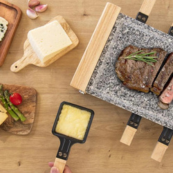 Grill elektryczny Raclette Cheese&Grill 8400 Wood AllStone Cecotec /OUTLET