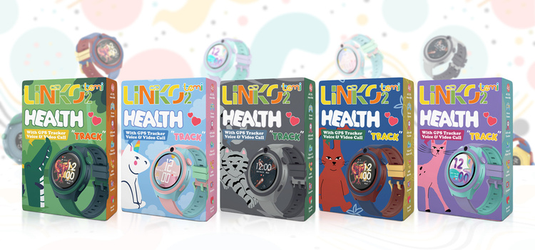 Smartwatch Dla Dzieci Bemi Linko2 Fioletowy /OUTLET