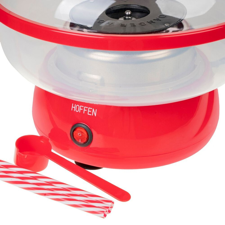 Urządzenie do Waty Cukrowej HOFFEN 450W Czerwony