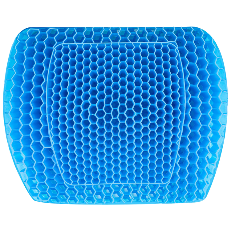 Żelowa poduszka ortopedyczna na talie Vivamore lędźwiowa pod plecy 37x33cm prostokątna /OUTLET