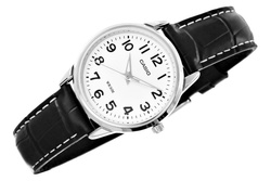 Casio Zegarek Damski Kwarcowy Skóra naturalna Wodoszczelność LTP-1303PL-7BVEF