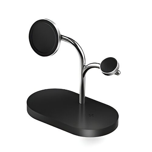 Ładowarka Indukcyjna 3 W 1 Samsung Magnetic & Wireless Charging 15W GP-PWU024WIABW Czarny /OUTLET