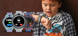 Smartwatch Dla Dzieci Bemi Linko2 Fioletowy /OUTLET