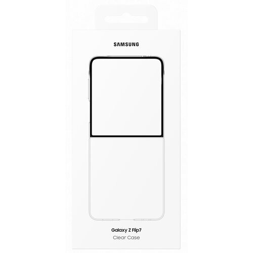 Etui Samsung Clear Case do Galaxy Z Flip7 Przezroczysty EF-AF766CTEGWW