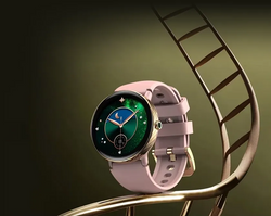Zeblaze Damski Smartwatch Lily 2 Różowe Złoto AMOLED 2 Paski AoD Saturacja