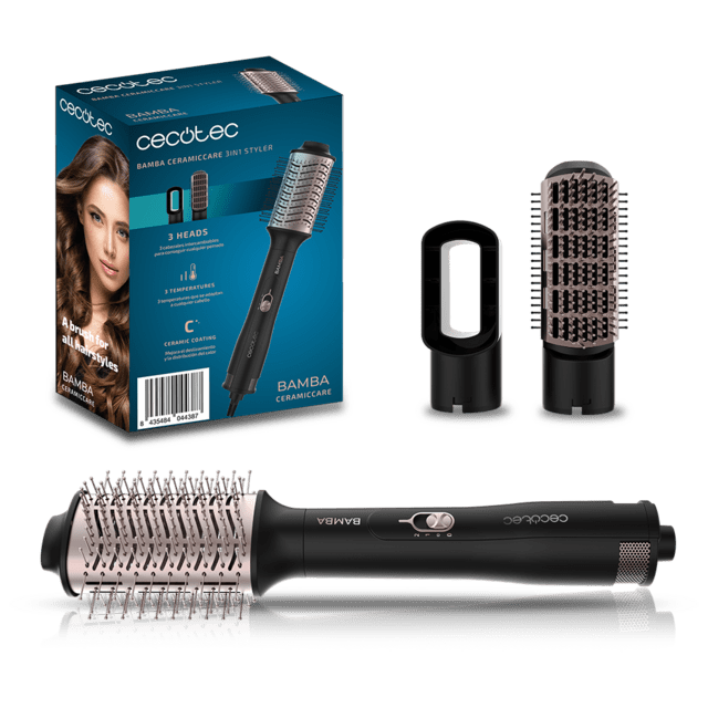 Szczotko-suszarka CeramicCare 3in1 Styler Cecotec Czarna /OUTLET