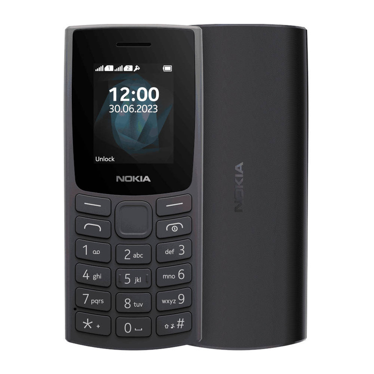 NOWA Nokia 105 (2023) Dual Sim Czarna /OUTLET