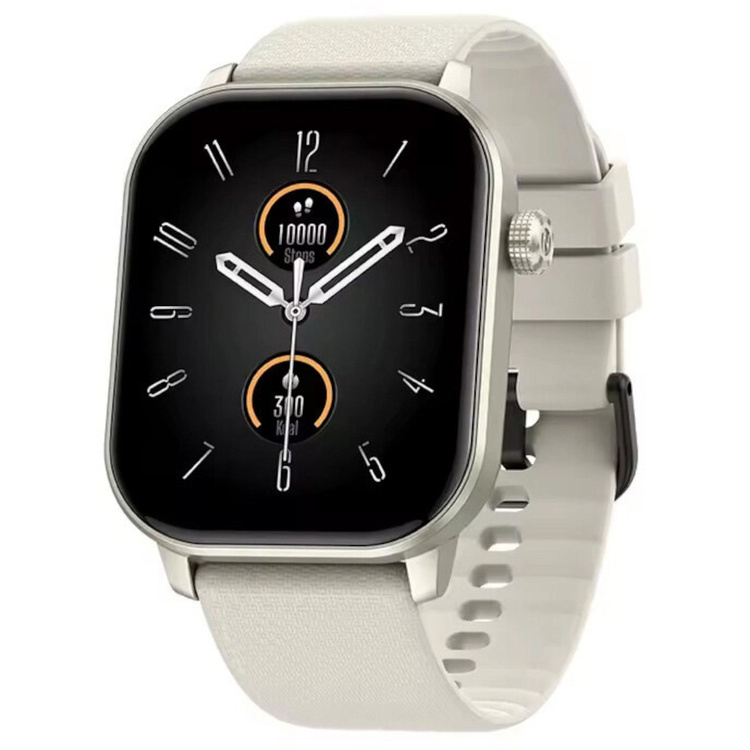 Zeblaze Smartwatch GTS 3 GPS Kremowy Beż BDS Pomiar Saturacji Tętna Pulsu