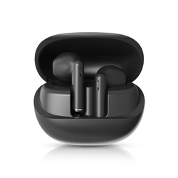 Niceboy Słuchawki Douszne Beans 4 Onyx Black Czarne USB-C IPX4 kodek AAC