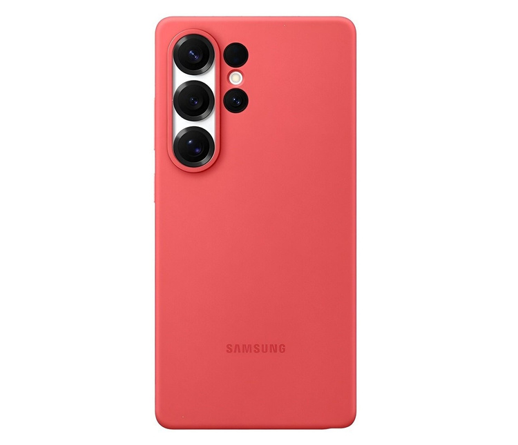 Etui Samsung Silicone Case do S25 Ultra Czerwony EF-PS938CREGWW
