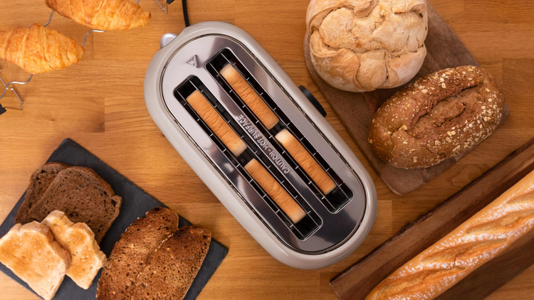 Cecotec ClassicToast 15000 Beige Extra Double Digital Toster Podwójny Pionowy Beżowy