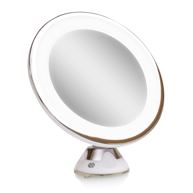 Lusterko kosmetyczne RIO-MMSU LED Powiększające z Przyssawkami Rio Beauty