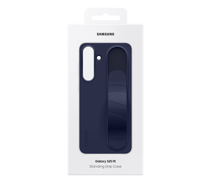 Etui Samsung Standing Grip do Galaxy S25 FE Ciemnoniebieski EF-GS731CNEGWW