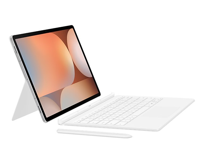 Etui Samsung Book Cover Keyboard - AI Key White do Galaxy Tab S10+ | S9+ | S9 FE+ EF-DX825UWEGWW