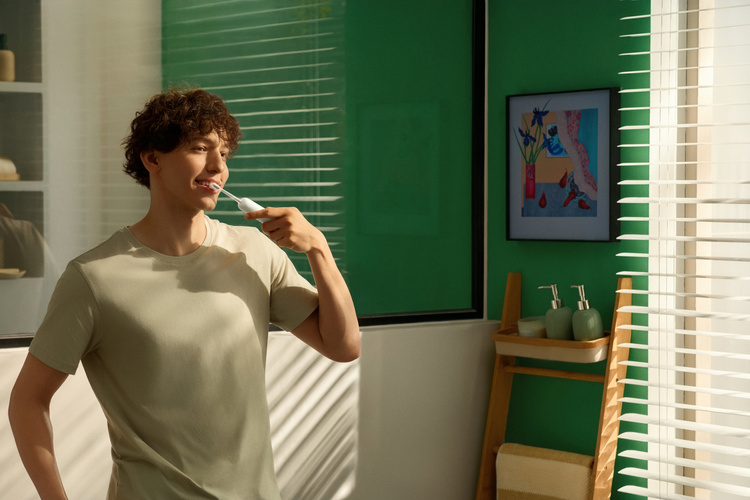 Laifen Soniczna Szczoteczka do Zębów Wave SE 2 Głowki Aplikacja USB-C Szara