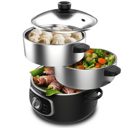 Cecotec Vapovita SteelPot Parowar Czarny /OUTLET