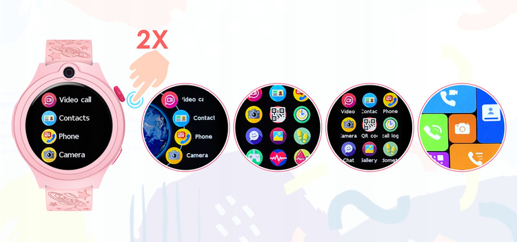 Smartwatch Dla Dzieci Bemi Moki Granatowy /OUTLET