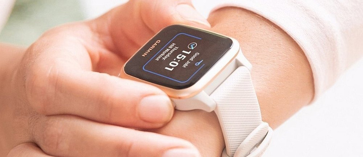 Sport Smartwatch Garmin Venu Sq Music z Czujnikiem Tętna HRM Elevate Ox
