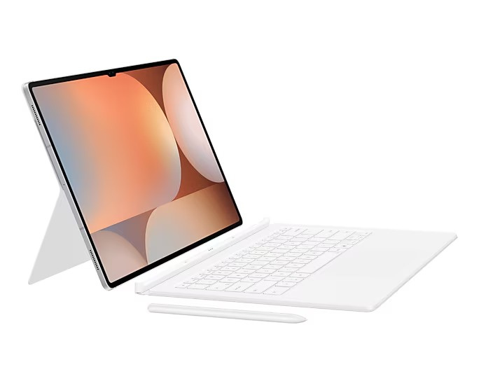 Etui Samsung Book Cover Keyboard -  AI Key White do Galaxy Tab S10 Ultra | S9 Ultra EF-DX925UWEGWW