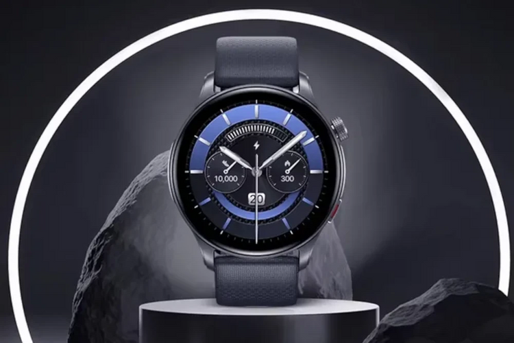Zeblaze Męski Smartwatch Btalk 3 GPS 45 mm Szary Czarny AMOLED SOS 25 Dni