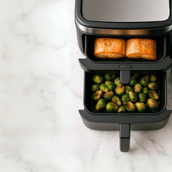 Air Fryer Frytkownica beztłuszczowa Alpina XXL 11L 2800W Dwukomorowa