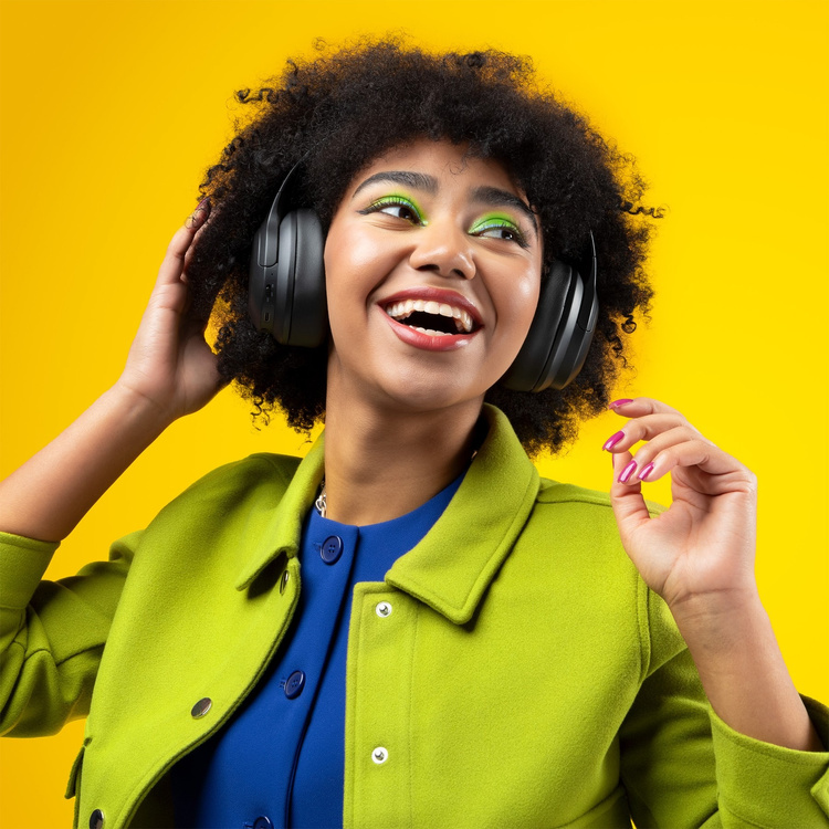 Niceboy Słuchawki Nauszne HIVE Aura 5 ANC 60 Godzin AAC EQ Aplikacja iOS