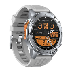 Zeblaze Smartwatch Stratos 2 Ultra Srebrny Metal GPS MIL-STD 10 ATM AMOLED