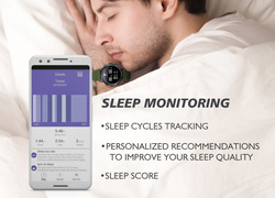 Smartwatch Bemi TRACKER Szary