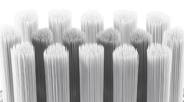 Laifen Główki Końcówki GUM CARE Transparent TPU Do Szczoteczki Wave 6 szt.