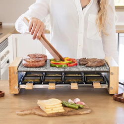 Grill elektryczny Raclette Cheese&Grill 8400 Wood AllStone Cecotec /OUTLET