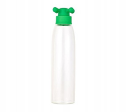 Butelka szklana Benetton 500ml Zielona nakrętka BE-0798-GR