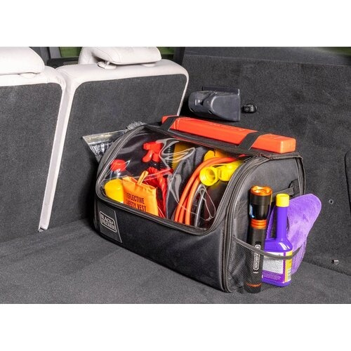 Organizer do bagażnika torba do bagażnika z przezroczysta pokrywą  BLACK+DECKER