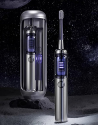 Jimok J6 Capsule Silver - Grey Szczoteczka Soniczna + 4 końcówki