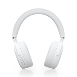 Niceboy Słuchawki Nauszne Sora Arctic White Białe AUX AAC IPX4 BT 5.3 USBC
