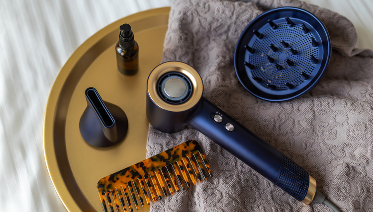 Inoly Jet Dry Midnight Blue Suszarka z Jonizacja 1800W Granatowa