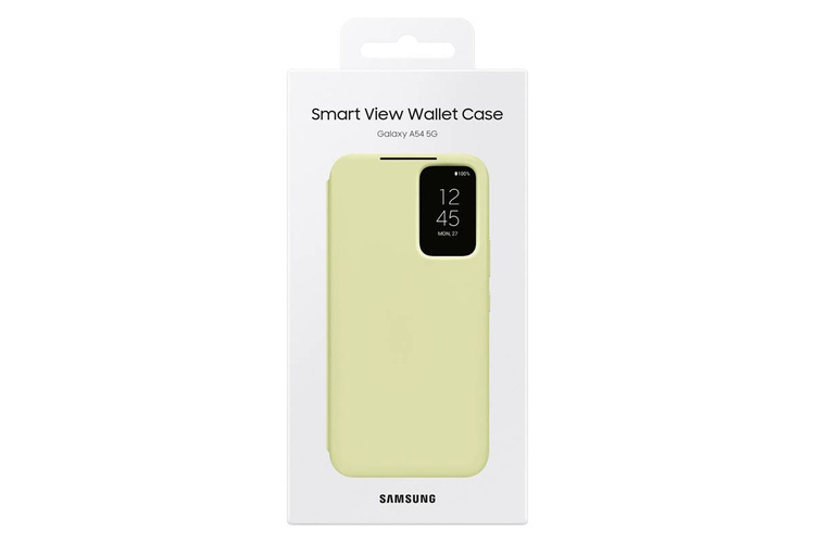 Samsung Smart View Wallet Case Limonkowe do Galaxy A54 5G (EF-ZA546CGEGWW) /OUTLET