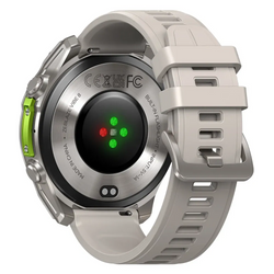 Zeblaze MIL-STD Smartwatch Vibe 8 Szary AMOLED Latarka Saturacja Do 60 Dni