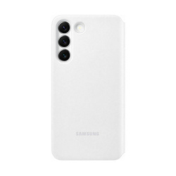 Etui Samsung Smart Clear View Cover Biały do Galaxy S22+ (EF-ZS906CWEGEE) /OUTLET